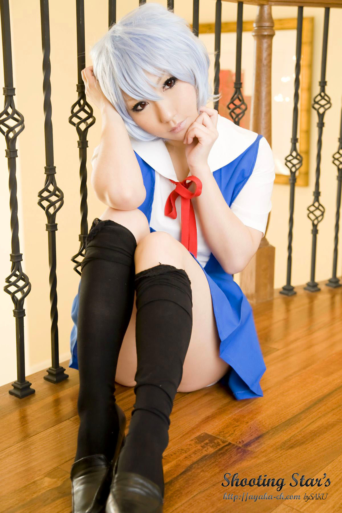 [Cosplay] 2013.03.26 Evangelion - Big Tits Rei Ayanami 1